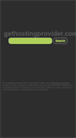 Mobile Screenshot of gethostingprovider.com